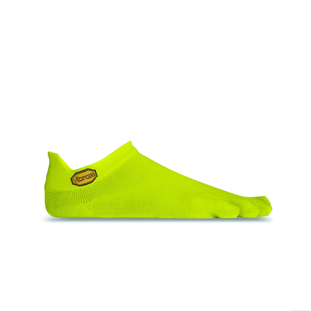 Vibram Fivefingers No Show Erkek Çorap Sarı,OF7694350